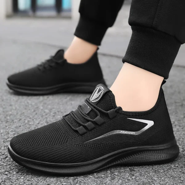 man shoes，casual sneaker，Breathable Mesh sneaker Non-slip men's summer sneakers，cheap shoes clearance free shipping，men's shoes - Image 4