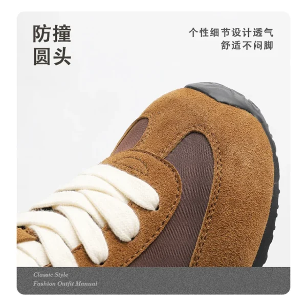 Guirenniao Forrest Gump Summer 2025 new ladies casual shoes trend black retro sports shoes - Image 16