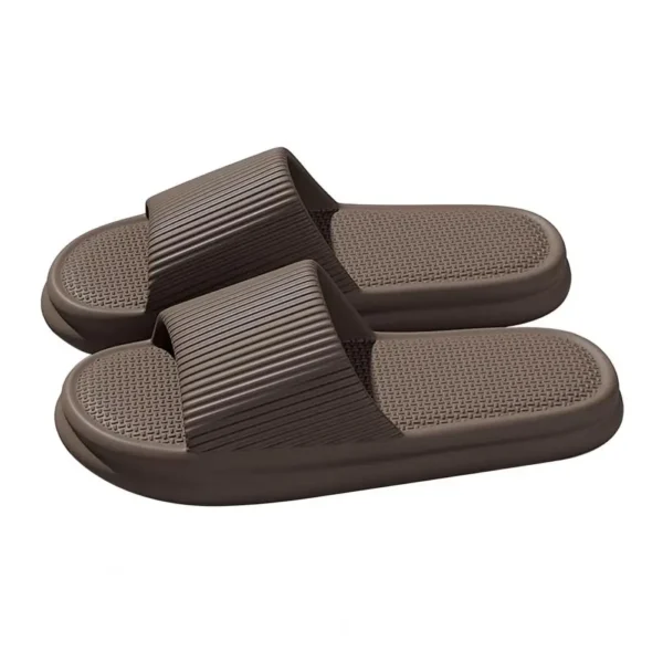 Unisex Summer Slippers Men Women Home Non Slip Bathroom Slides Flops Couples Slippers Outdoor Beach Sandals Bathroom Home Shoes - Image 12