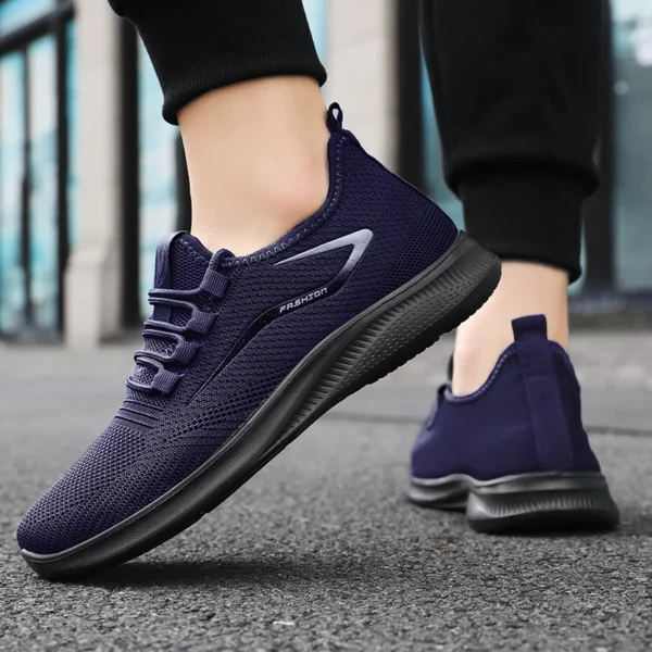man shoes，casual sneaker，Breathable Mesh sneaker Non-slip men's summer sneakers，cheap shoes clearance free shipping，men's shoes - Image 6