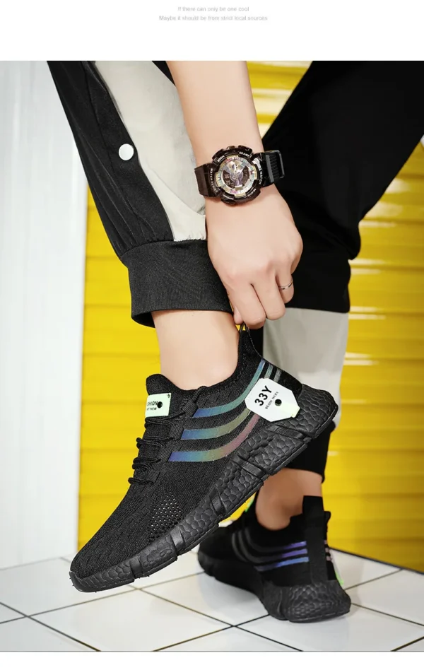 New Men's Sneakers Thick Sole Comfortable Casual Shoes Men Breathable Running Shoes Summer Man Tennis Shoes Large Size Men Shoe - Image 39