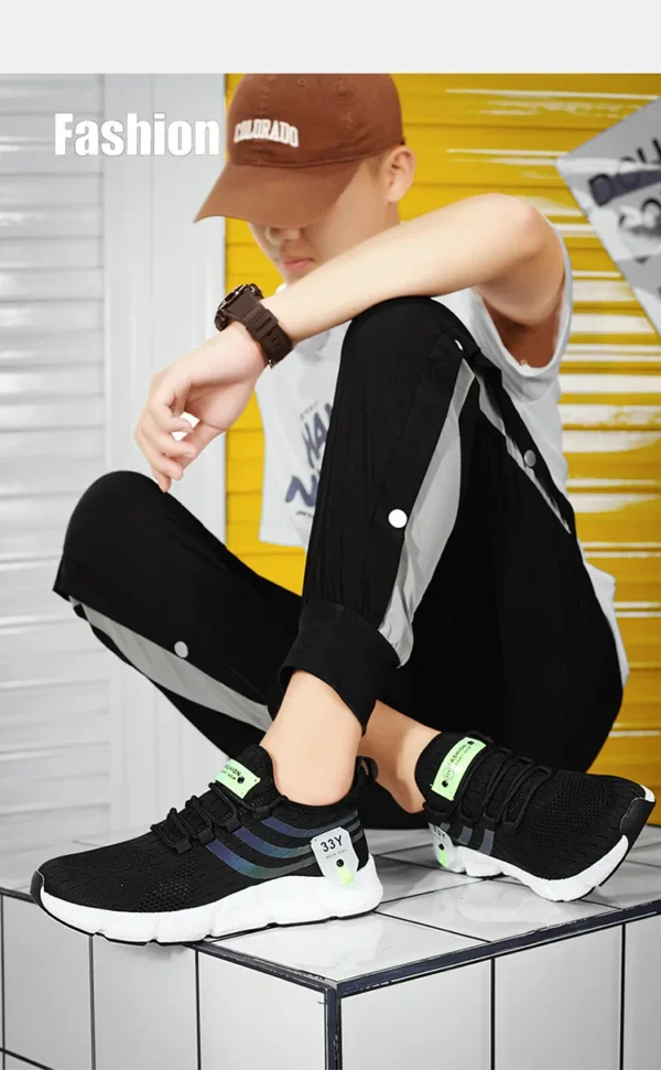 New Men's Sneakers Thick Sole Comfortable Casual Shoes Men Breathable Running Shoes Summer Man Tennis Shoes Large Size Men Shoe - Image 16