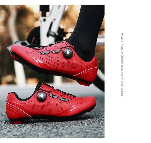 LiXingMing Cycling Shoes Road Bike Men Racing Contest Self-Locking Speed Bicycle Sneakers Women Spd Cleats Cycling Footwear - Image 20