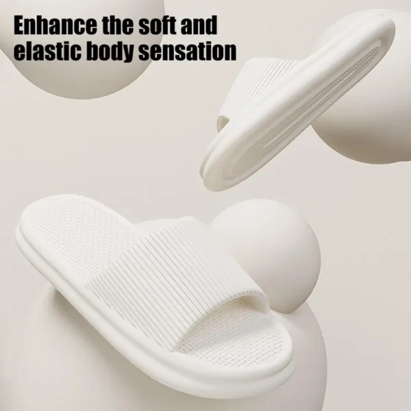 Unisex Summer Slippers Men Women Home Non Slip Bathroom Slides Flops Couples Slippers Outdoor Beach Sandals Bathroom Home Shoes - Image 23