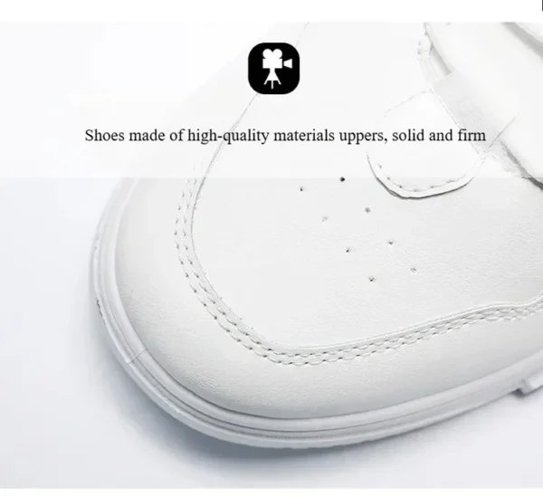 Men's shoes 2025 summer new breathable white shoes men's trendy and versatile thick soled sports board shoes trendy shoes - Image 13