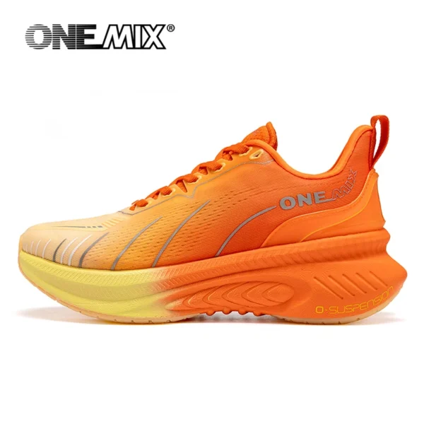 ONEMIX New Cushioning Running Shoes For Men Suitable Heavy Runners Lace Up Sports Women Non-slip Outdoor Athletic Male Sneakers - Image 52