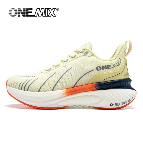 ONEMIX New Cushioning Running Shoes For Men Suitable Heavy Runners Lace Up Sports Women Non-slip Outdoor Athletic Male Sneakers - Image 59