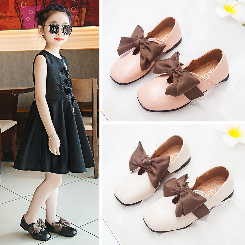 Children’s Grandma Leather Shoes Spring Kids