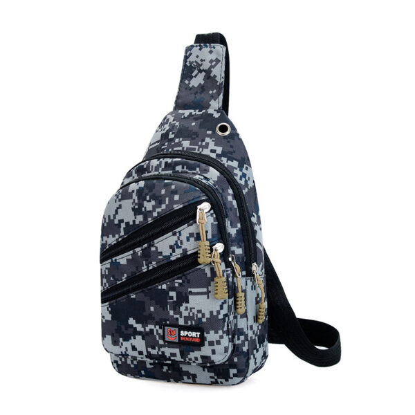 Outdoor Camouflage Chest Bag Men's Outdoor Sports And Casual Crossbody Bag - Image 2