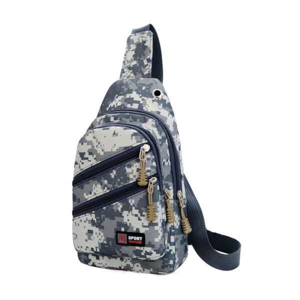 Outdoor Camouflage Chest Bag Men's Outdoor Sports And Casual Crossbody Bag - Image 4