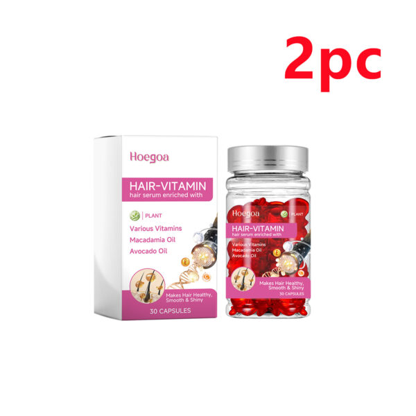Hoegoa Hair Care Hair Care Hair Tail Hairy Dry Strong Hair Silk Glossy Smooth Hair Care - Image 9