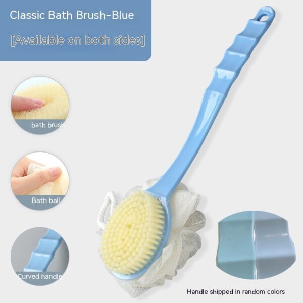 Bath Brush Back Soft Hair Bath Female Bath Brush Back Rub Bath Towel - Image 5