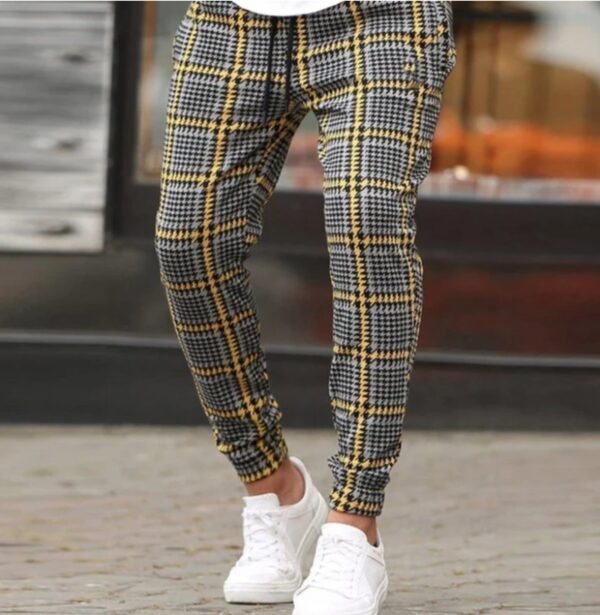 Autumn Pocket Pant Men Black Pants Male Trousers - Image 2