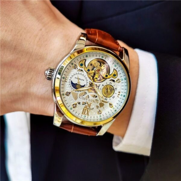 Automatic Mechanical Watch Vintage Men's Waterproof Luminous - Image 10