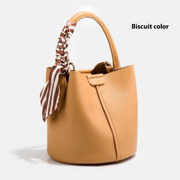 Simple Portable Bucket Bag For Women Summer New - Image 5