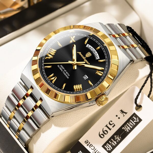 Trendy Men's Night Light Waterproof Watch - Image 3