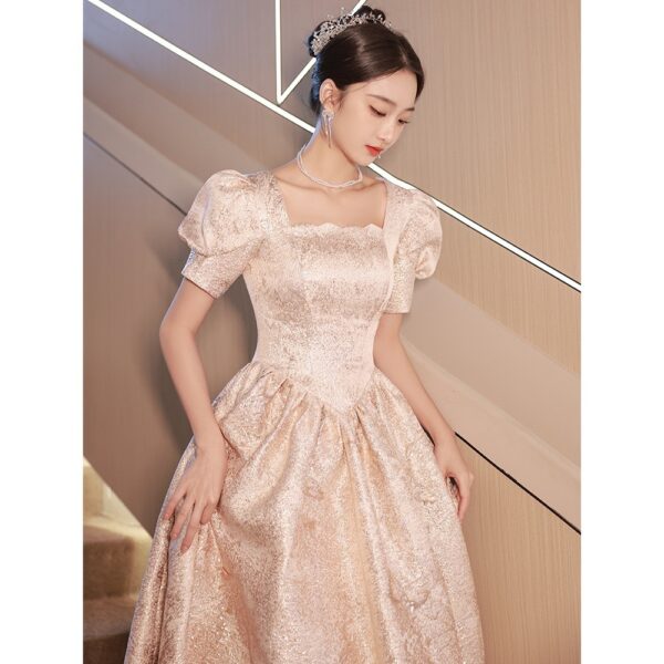 Women Evening Dresses Women Champagne - Image 4