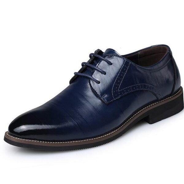 Men Leather Dress Shoes - Image 3