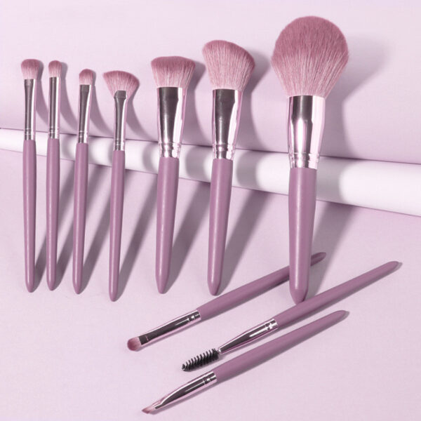 New 14 Piece Wooden Handle Makeup Brush Set Makeup Tools Makeup - Image 7