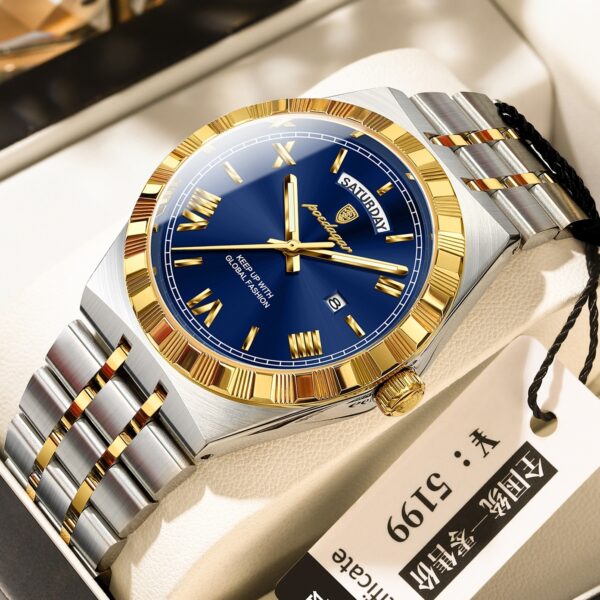 Trendy Men's Night Light Waterproof Watch - Image 4