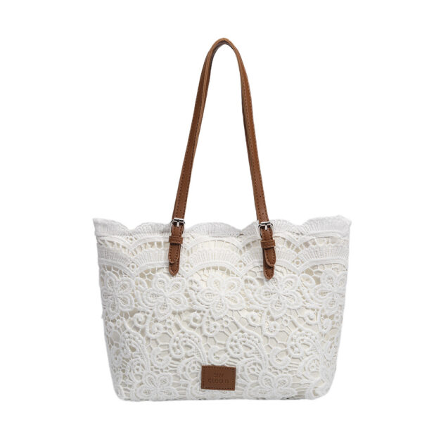 Mori Style Western Style Lace Lace Handbag - Image 5
