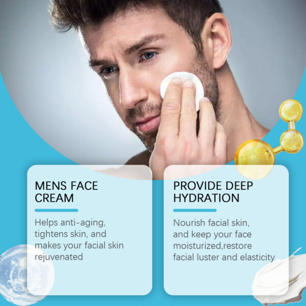 Men Moisturizing Nourishing Facial Skin Hydrating Skin Care Cream - Image 2