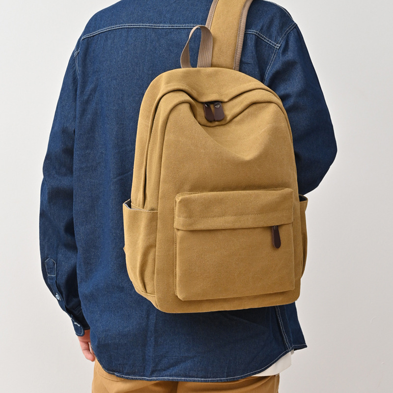 Canvas Large Capacity Travel Men’s Backpack