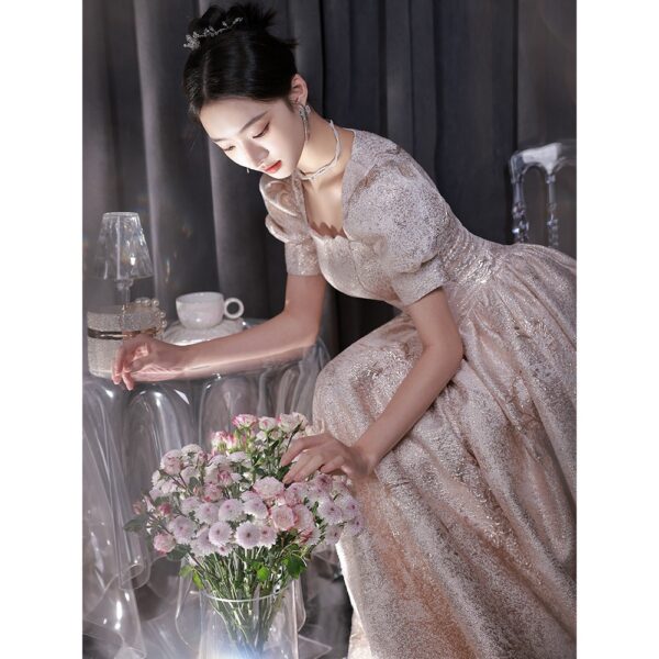 Women Evening Dresses Women Champagne - Image 6