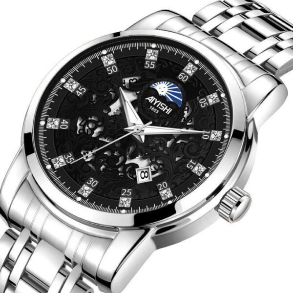 Waterproof Fashion Automatic Non-mechanical Watch - Image 4