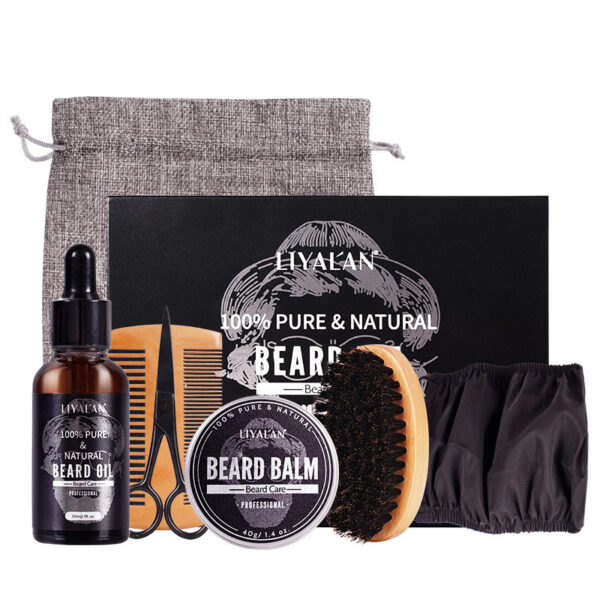 Beard Growth Kit For Men Hair Enhancer Thicker Mustache Grooming - Image 4