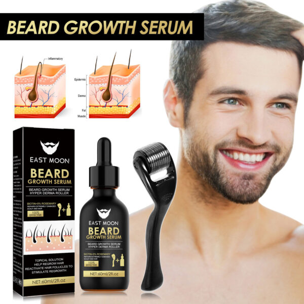 Facial Care For Men With Thick Beard Serum Set - Image 3