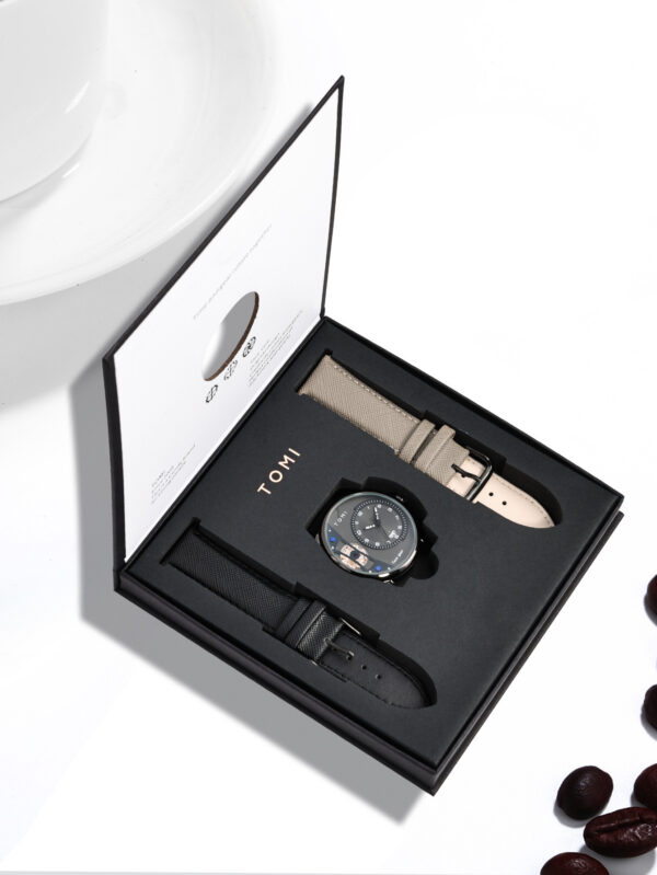 Simple Fashion Gift Box Business Trends Belt Men's Watch - Image 6