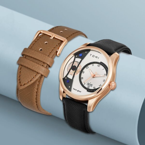 Simple Fashion Gift Box Business Trends Belt Men's Watch - Image 4