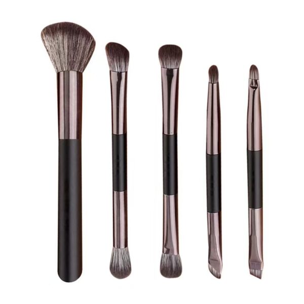 Makeup With Mirror Multifunctional Makeup Brush Suit - Image 4