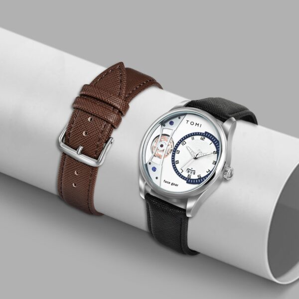 Simple Fashion Gift Box Business Trends Belt Men's Watch - Image 3