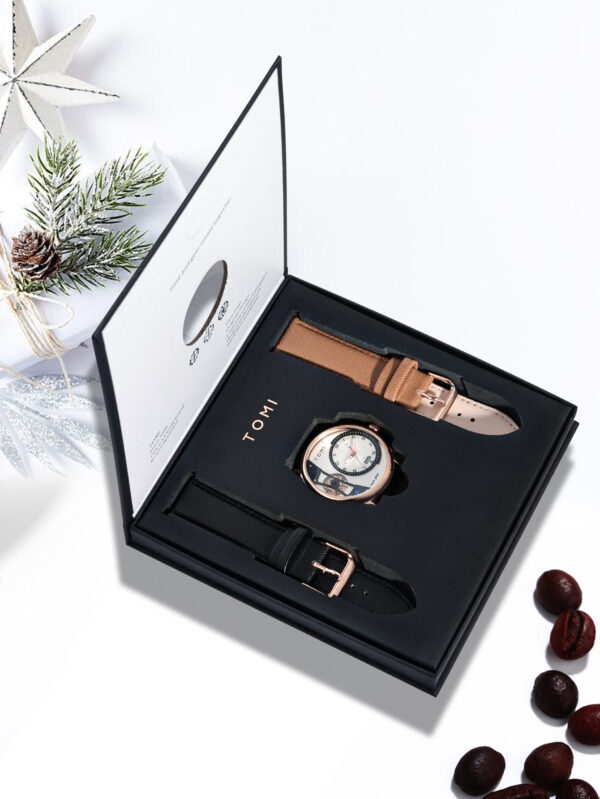 Simple Fashion Gift Box Business Trends Belt Men's Watch - Image 8