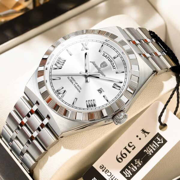 Trendy Men's Night Light Waterproof Watch - Image 8