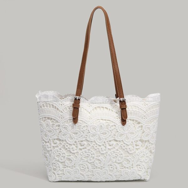 Mori Style Western Style Lace Lace Handbag - Image 4