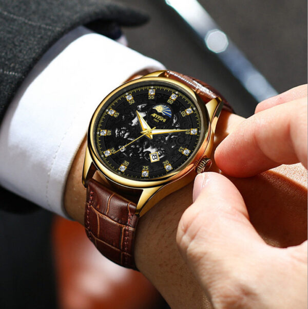 Waterproof Fashion Automatic Non-mechanical Watch - Image 5