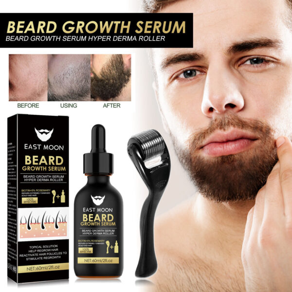 Facial Care For Men With Thick Beard Serum Set - Image 2
