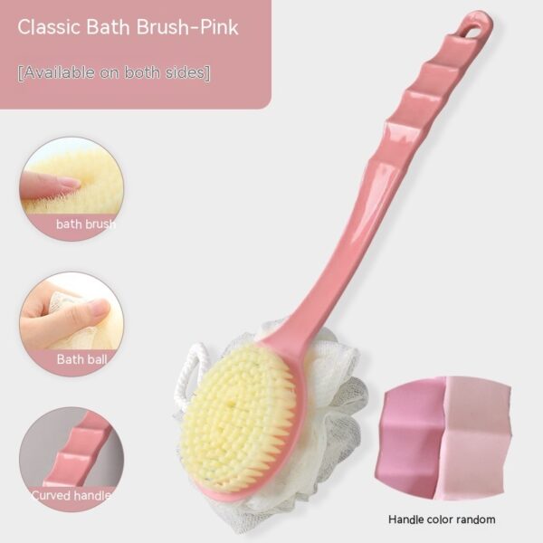 Bath Brush Back Soft Hair Bath Female Bath Brush Back Rub Bath Towel - Image 6