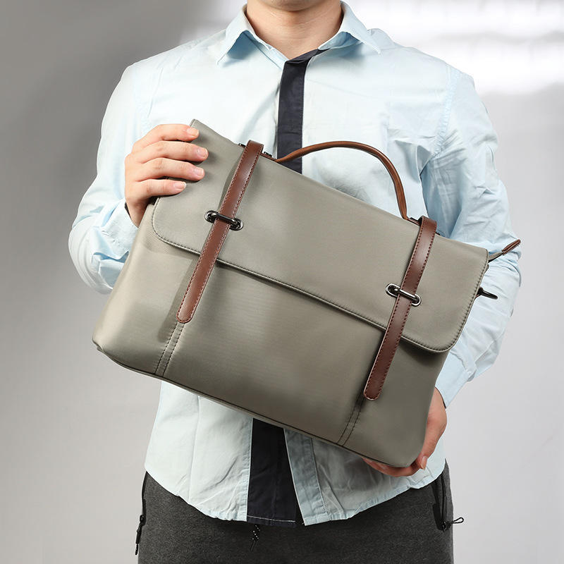 Men’s Portable Casual Canvas Shoulder Bag