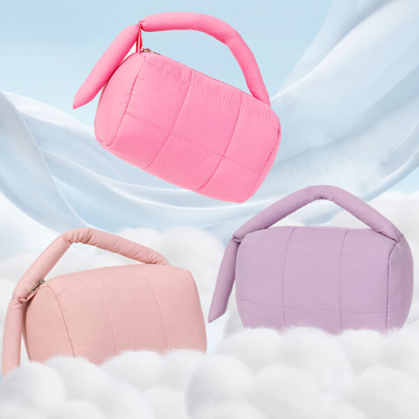 Large Capacity New Puff Portable Cosmetic Bag - Image 4