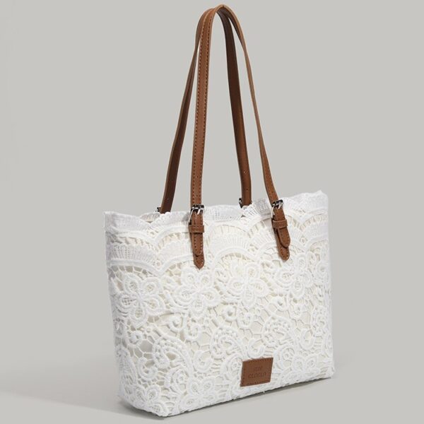 Mori Style Western Style Lace Lace Handbag - Image 3