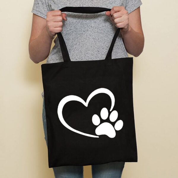 Sausage Cute Pet Dog Printed Canvas Bag - Image 5