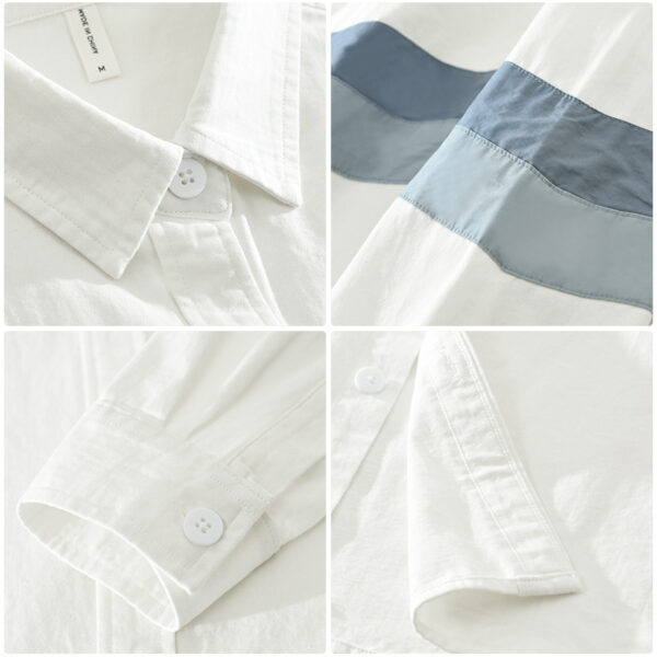 Men's Artistic Versatile Casual Loose Top Shirt - Image 5