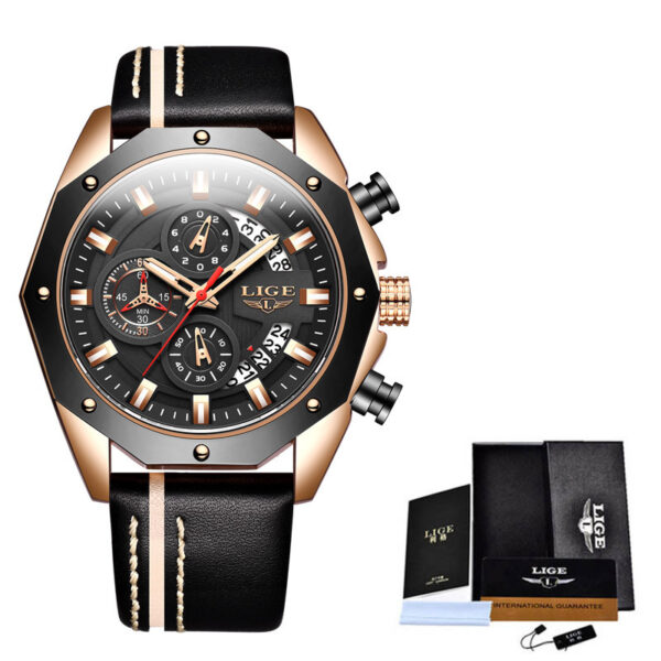 Fashion Mens Watches Top Brand Luxury Silicone Sport Watch Men Quartz Date Clock Waterproof Wristwatch Chronograph - Image 6